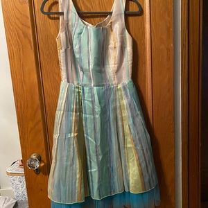 Anna Sui vintage retro party dress